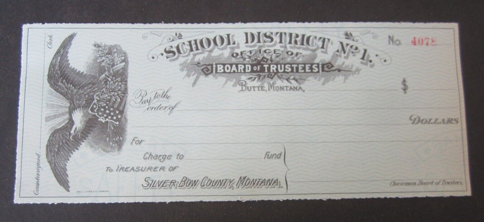 Lot of 10 Old Vintage BUTTE MONTANA - SCHOOL Di...