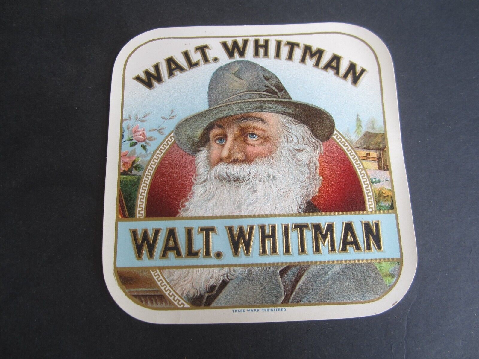 Original Old Antique - WALT. WHITMAN - Outer CI...