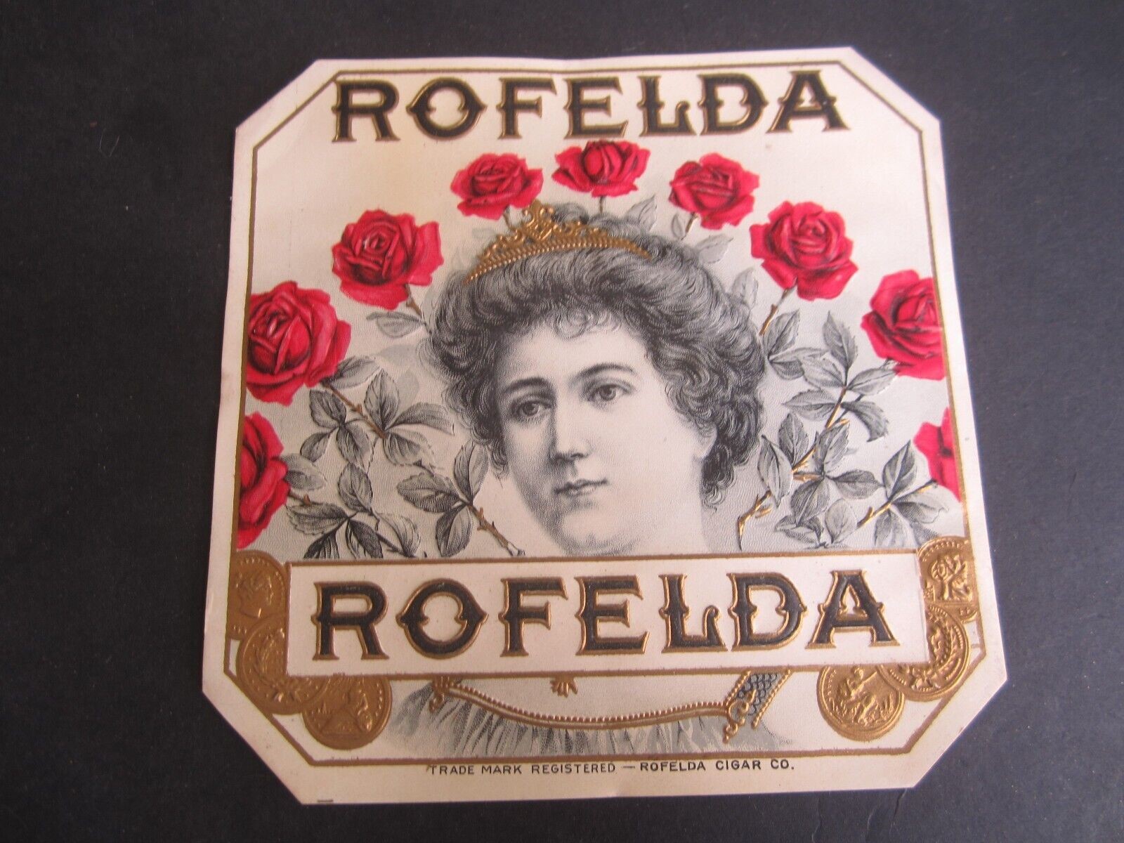 Old Vintage - ROFELDA - CIGAR Box LABEL - Outer