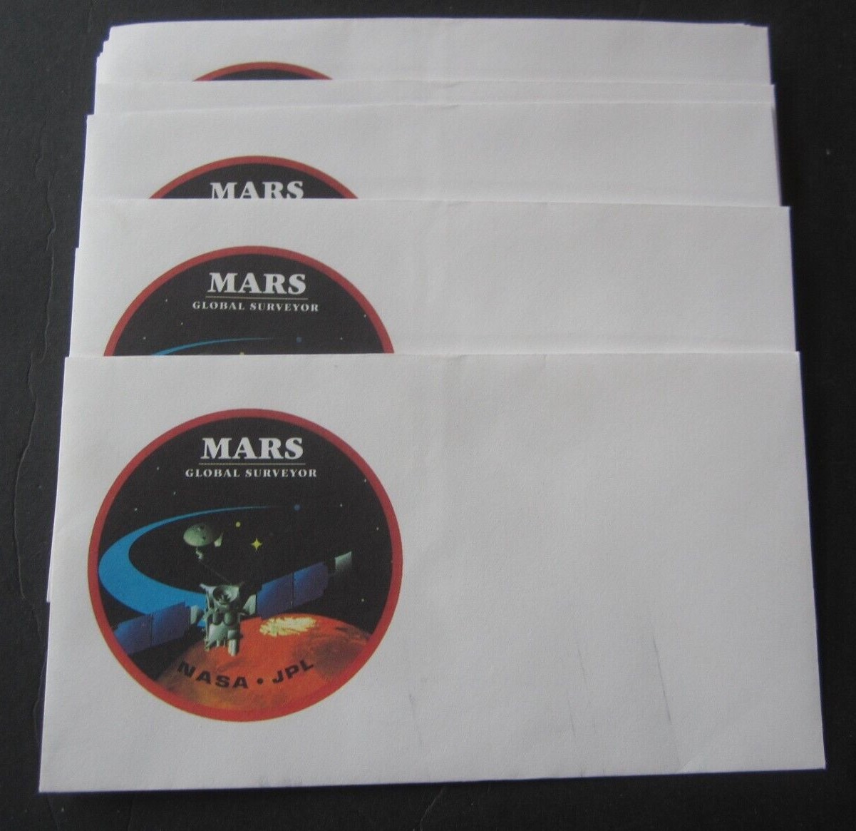 Lot of 10 Old Vintage - NASA - JPL - MARS Globa...