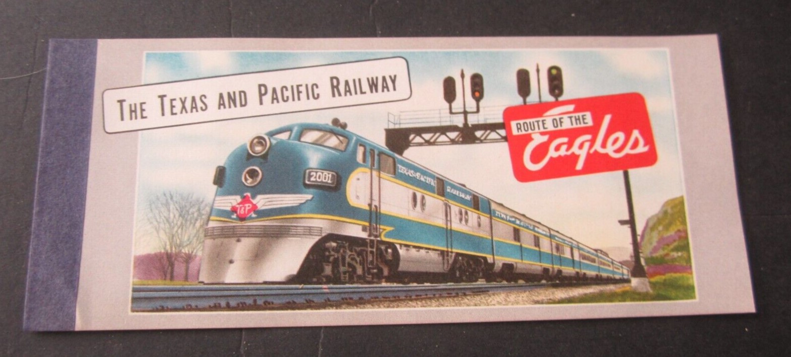Old Vintage TEXAS and PACIFIC RAILWAY - Ticket ...