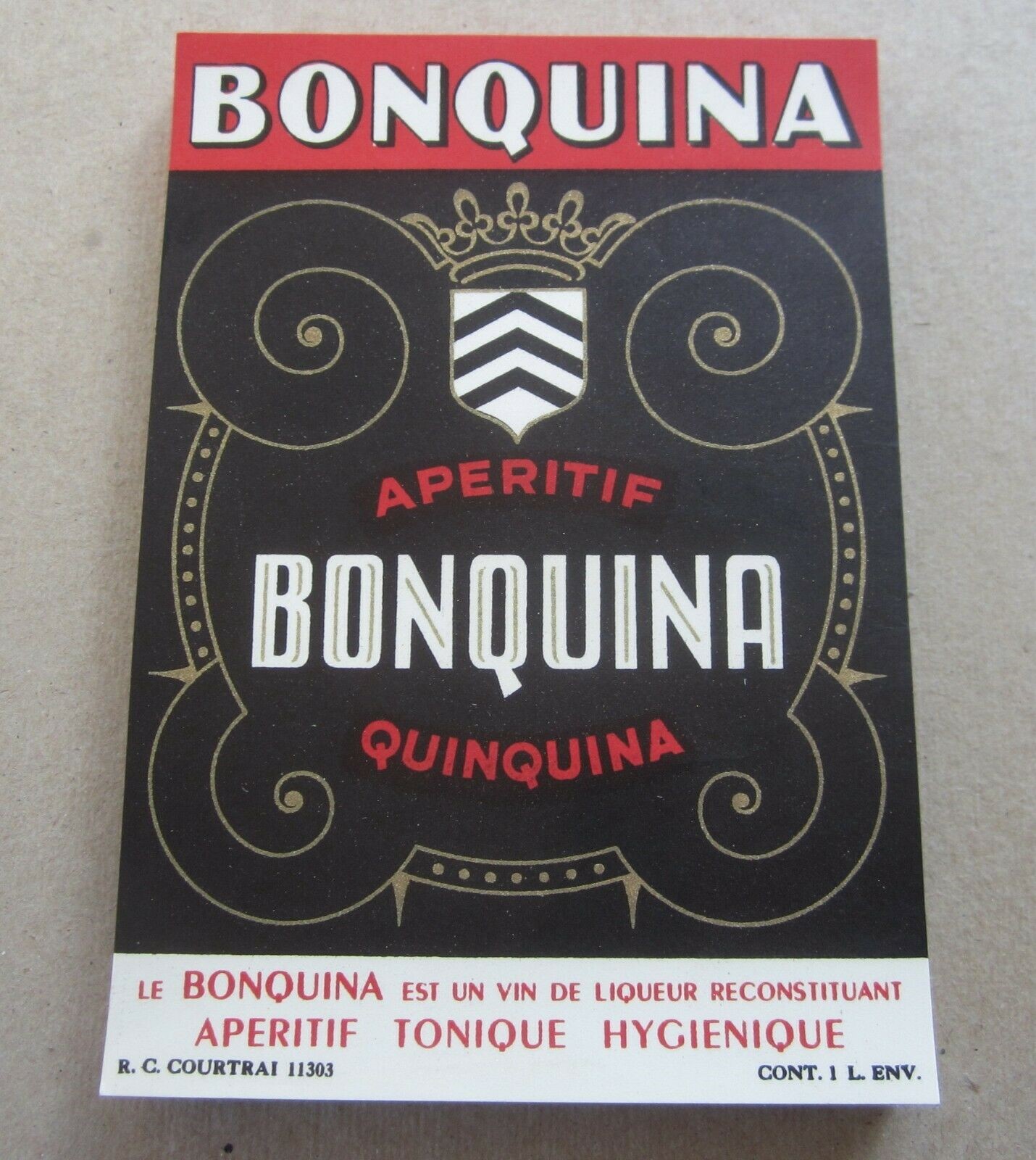  Lot of 100 Old Vintage - BONQUINA - Apertif - ...