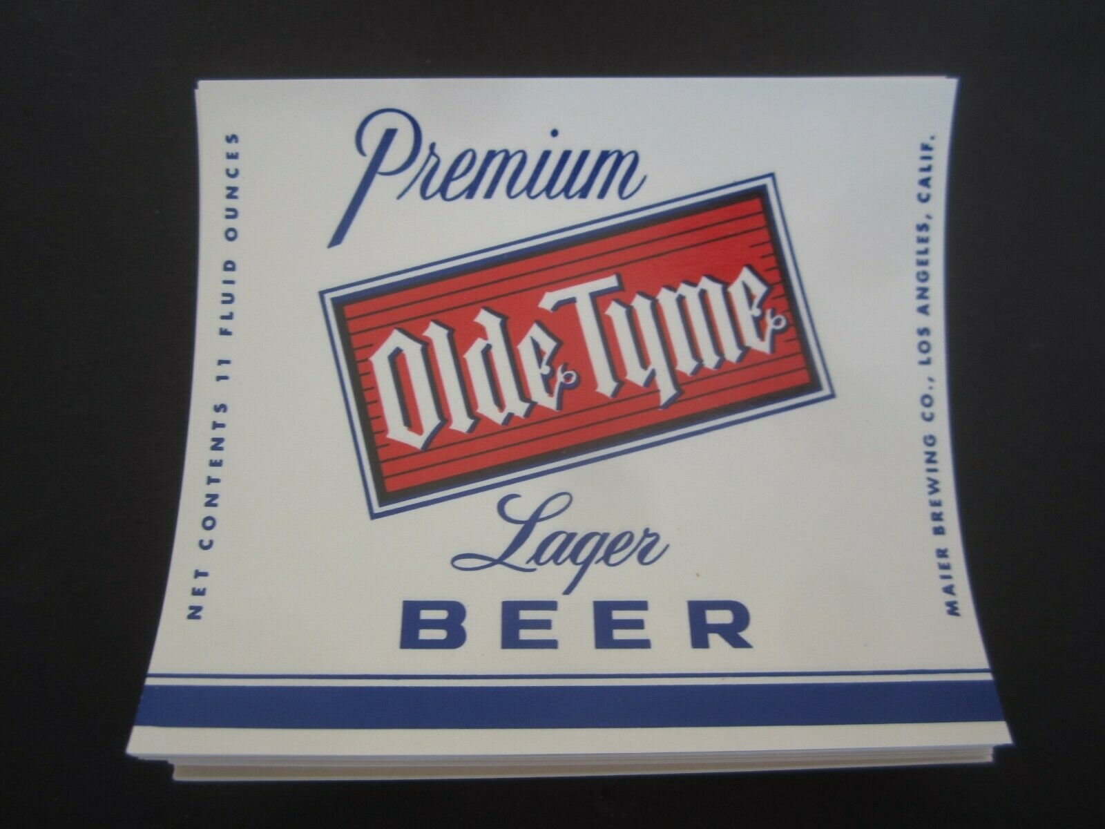  Lot of 100 Old Vintage - OLD TYME - Lager Beer...