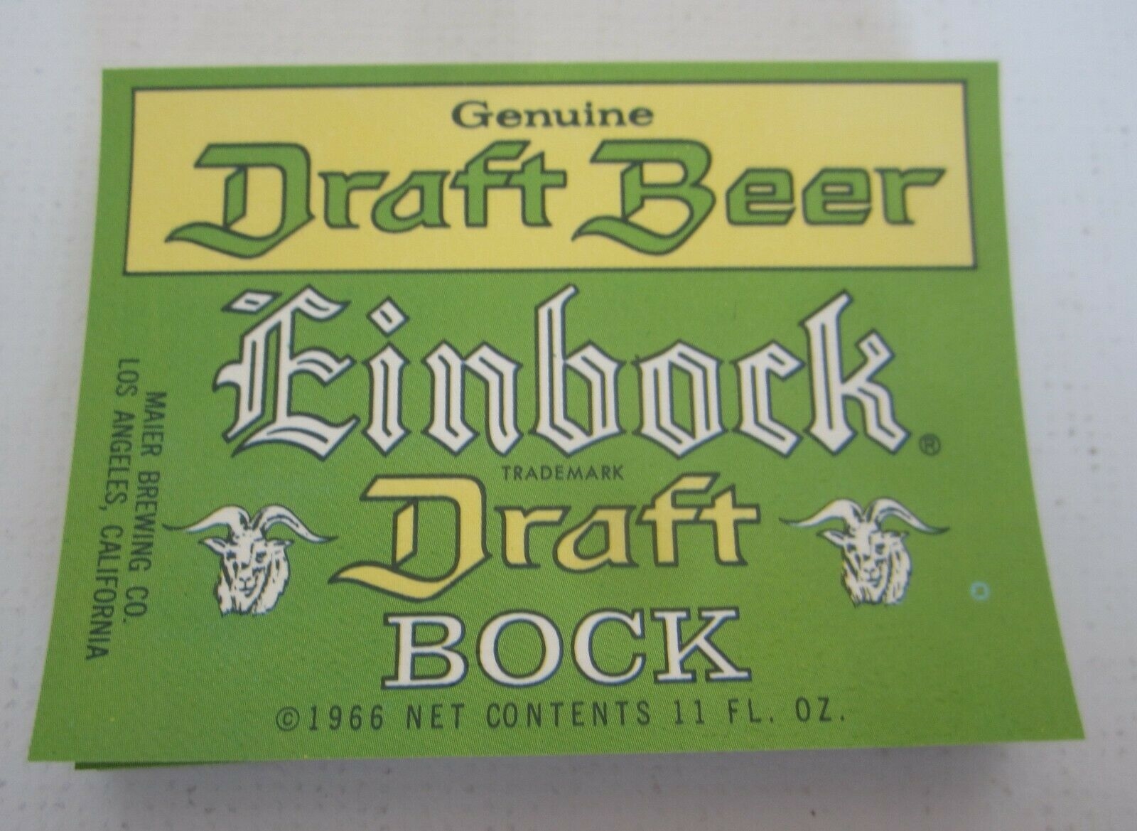  Lot of 100 Old Vintage - EINBOCK - Draft Beer ...