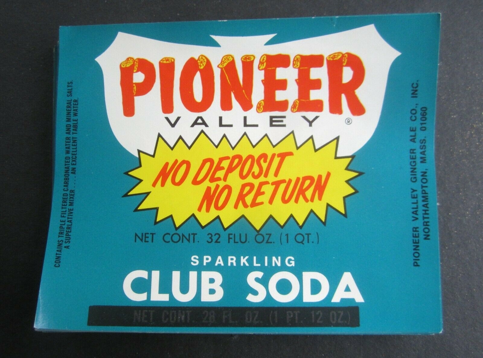 Lot of 100 Old Vintage PIONEER VALLEY - CLUB SO...