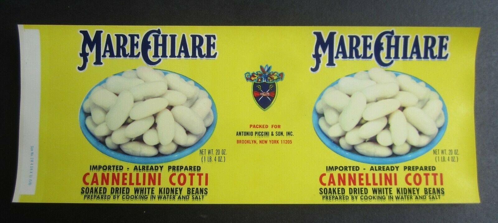  Lot of 100 Old MARE CHIARE White Kidney Beans ...