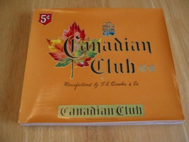  Lot of 100 Old Canadian Club - 5 cents - CIGAR...