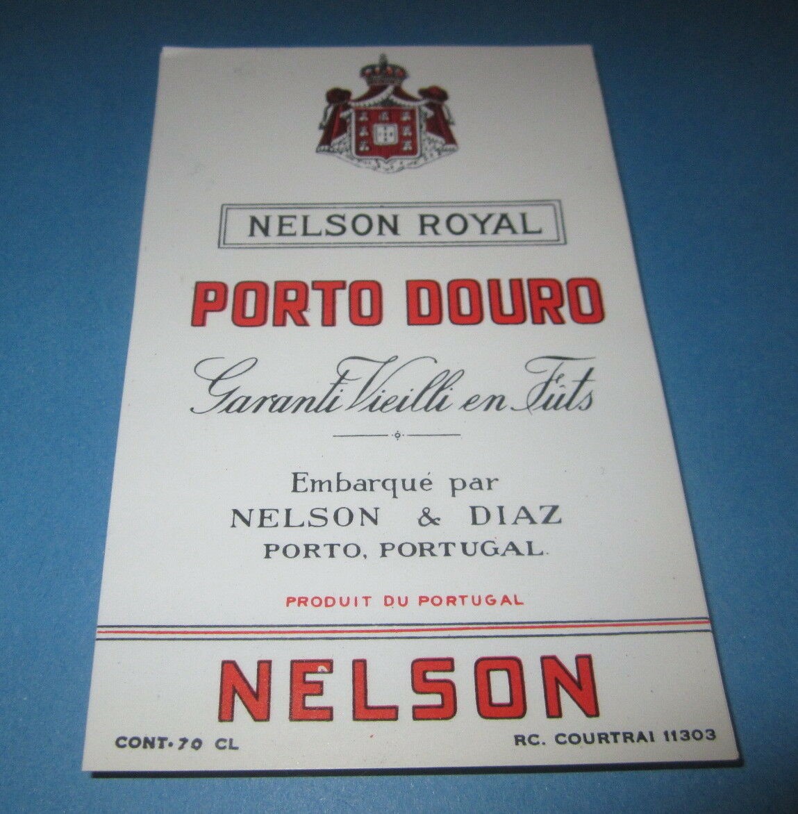  Lot of 100 Old Vintage Nelson Royal PORTO DOUR...