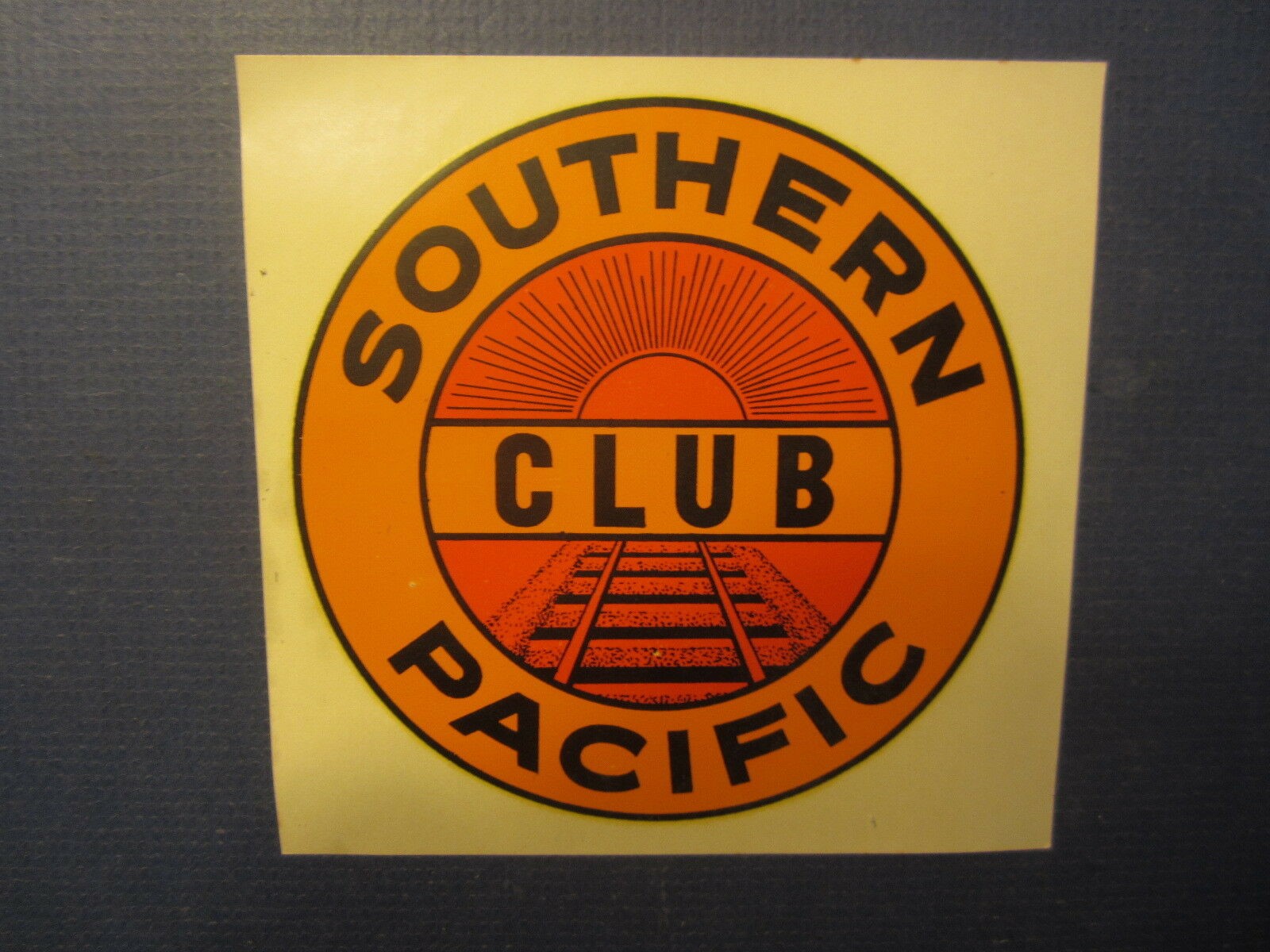 Old Vintage SOUTHERN PACIFIC CLUB - RAILROAD / ...