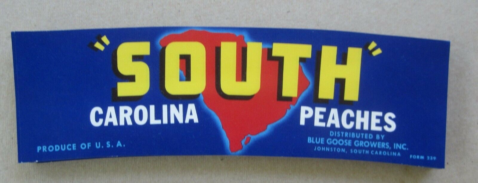  Lot of 100 Old Vintage SOUTH - Carolina PEACHE...