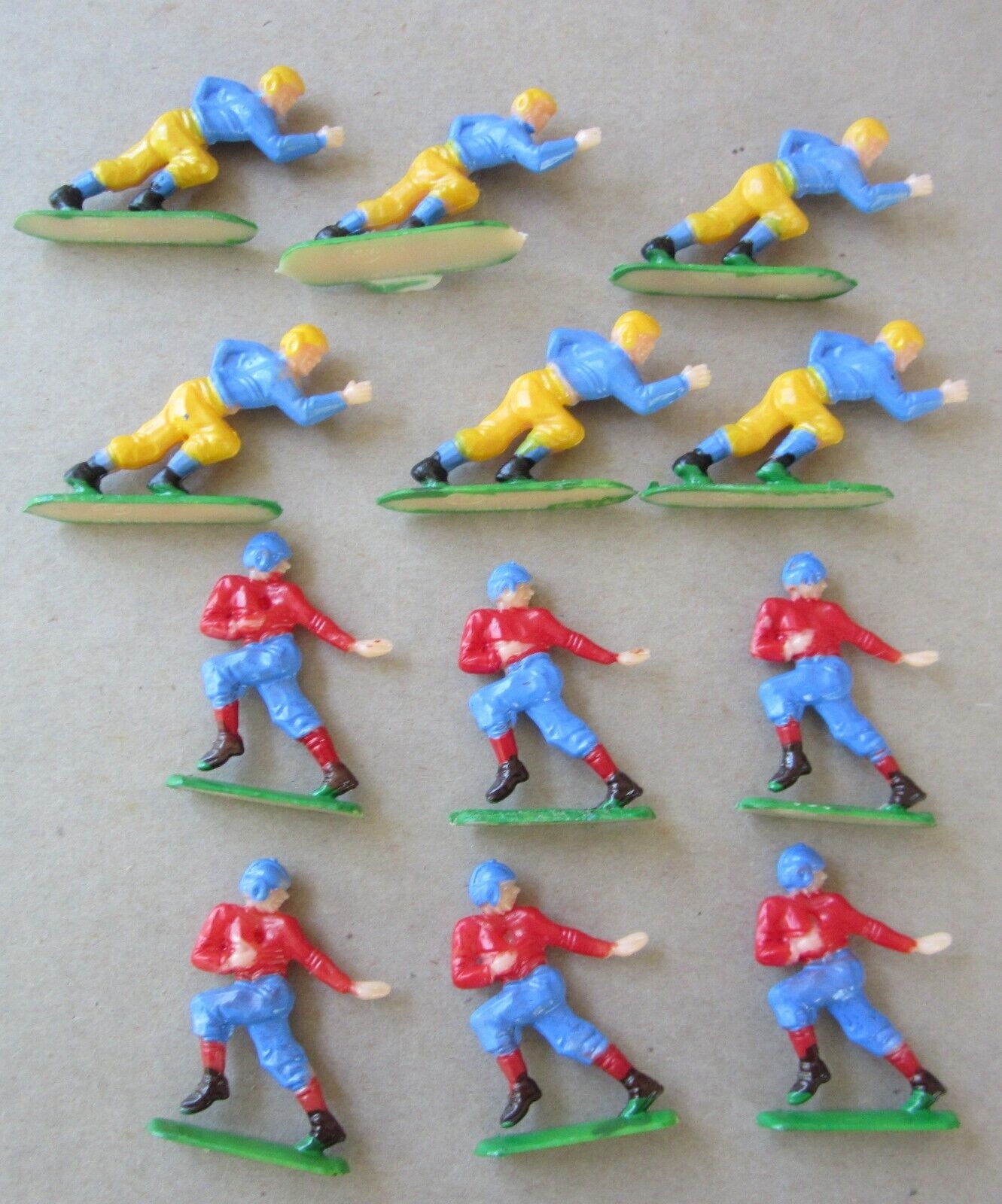 Lot of 12 Old Vintage - FOOTBALL PLAYER - Cake ...