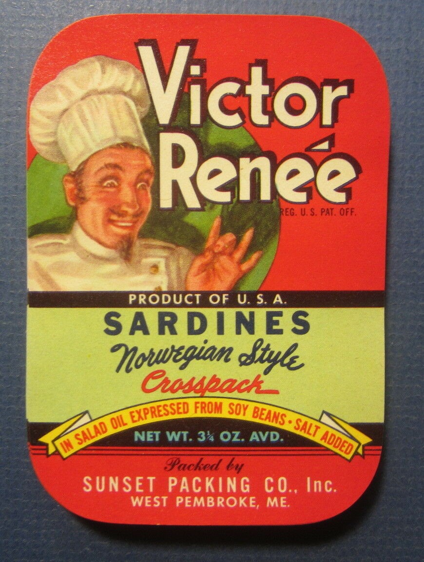  Lot of 100 Old Vintage - VICTOR RENEE - Chef -...