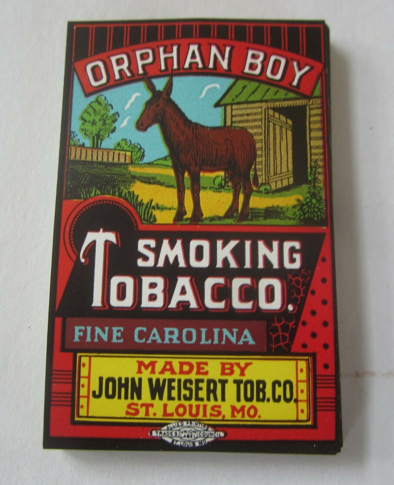  Lot of 50 Old Vintage - ORPHAN BOY - Smoking T...