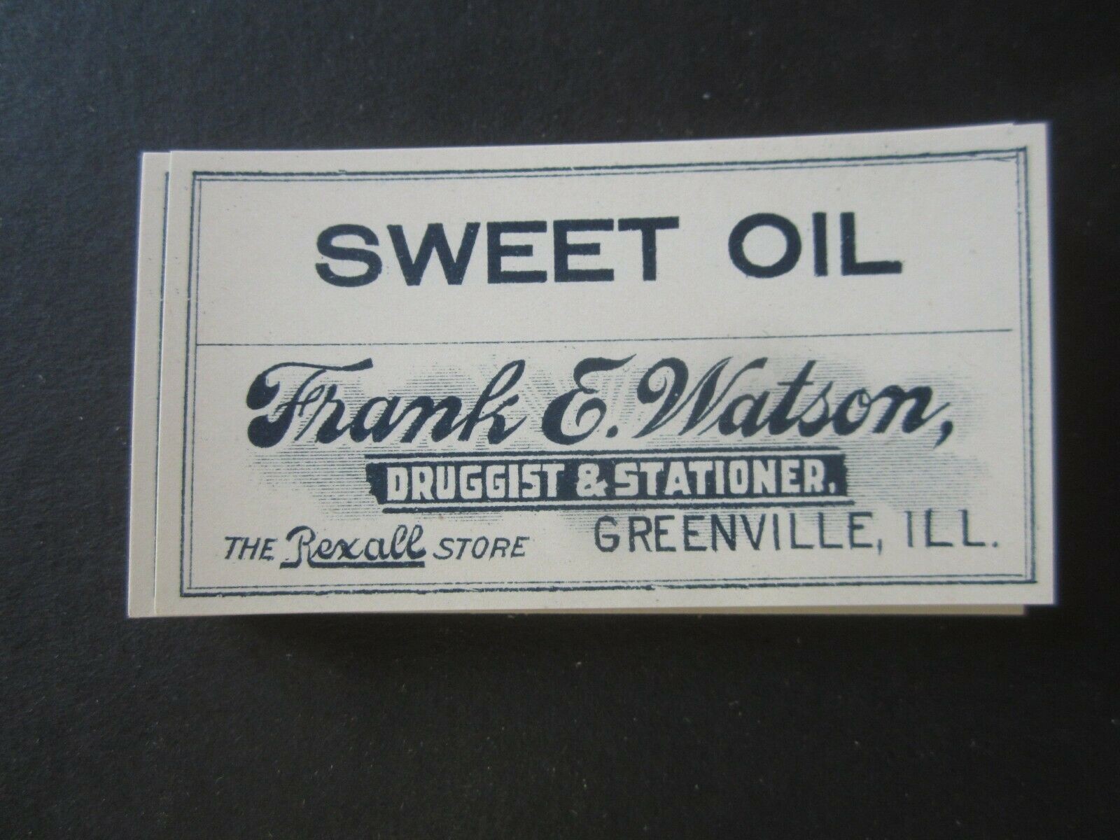  Lot of 50 Old Vintage - SWEET OIL - Pharmacy L...
