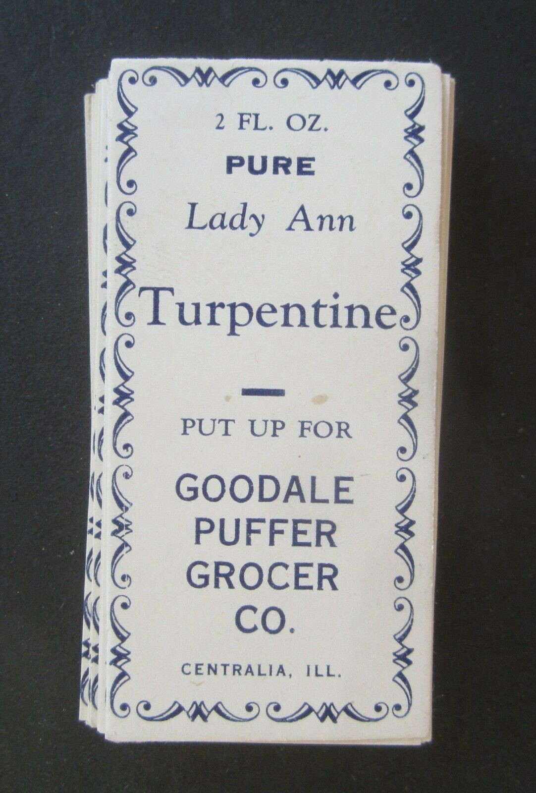 Lot of 50 Old Vintage - Lady Ann TURPENTINE LAB...