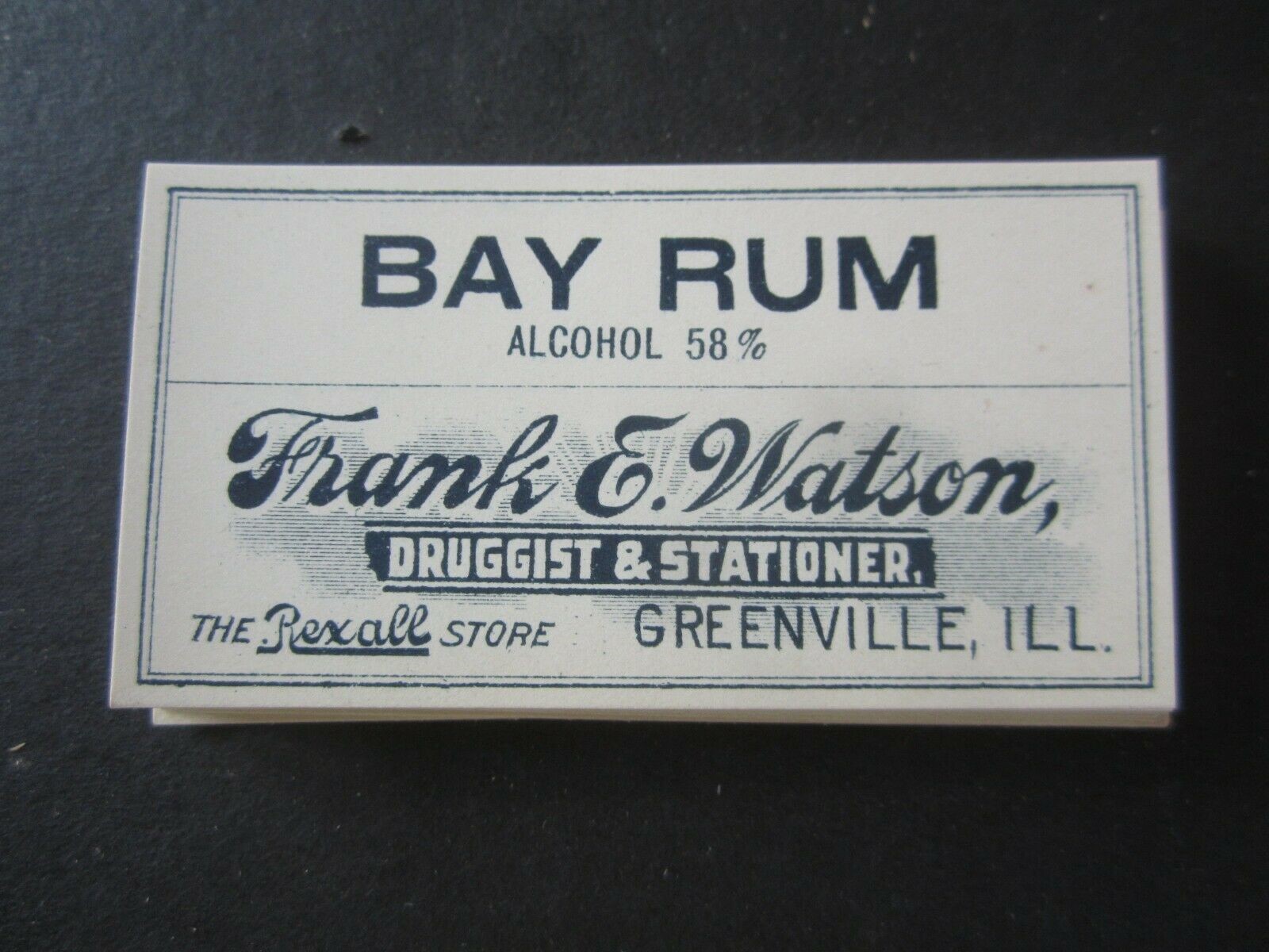  Lot of 50 Old Vintage - BAY RUM - Pharmacy LAB...