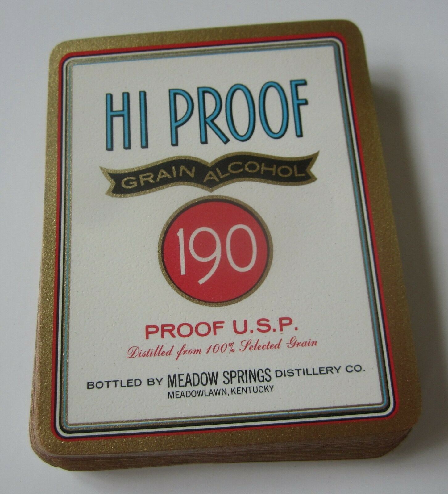  Lot of 50 Old Vintage - HI PROOF Grain Alcohol...
