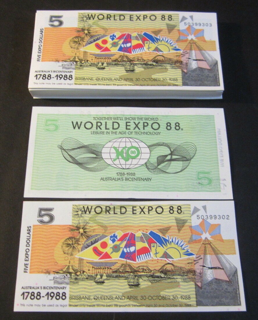 Lot of 100 pieces - Australia 1988 World Expo -...