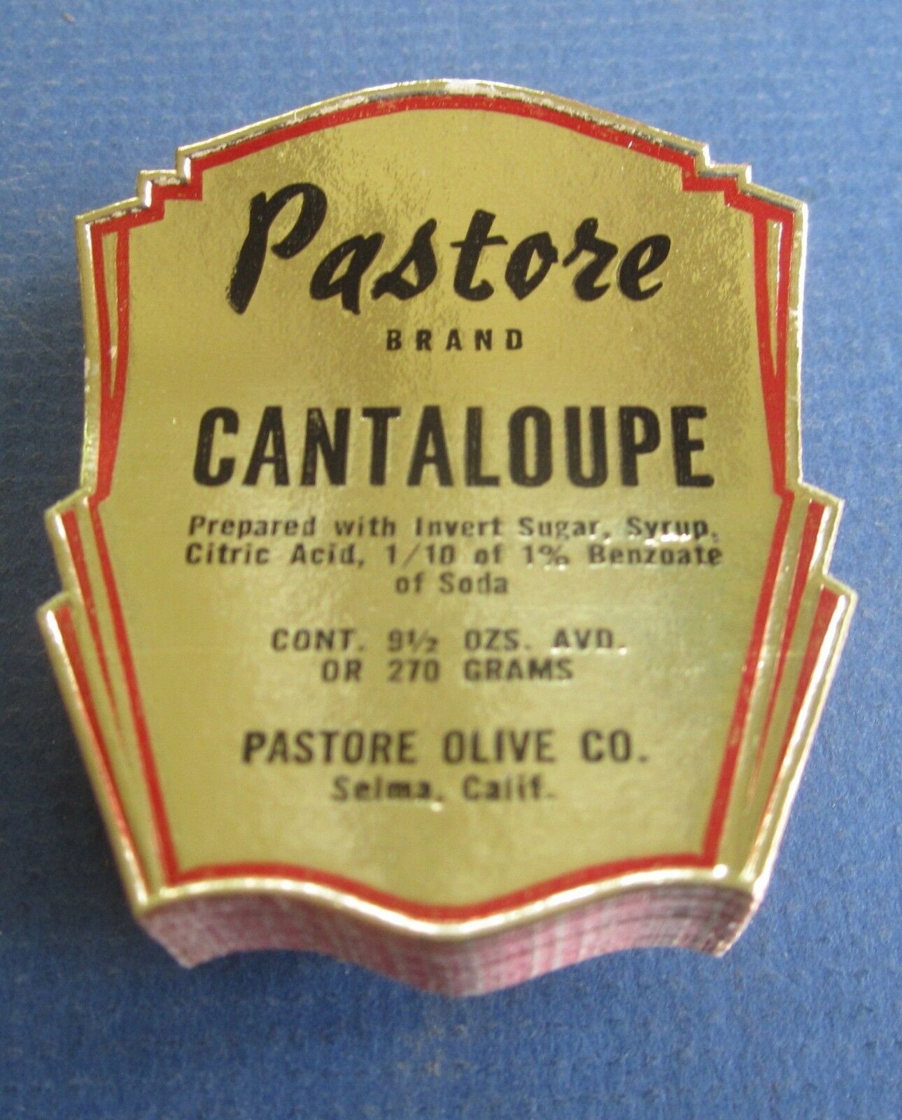 Lot of 100 Old Vintage PASTORE - CANTALOUPE LAB...