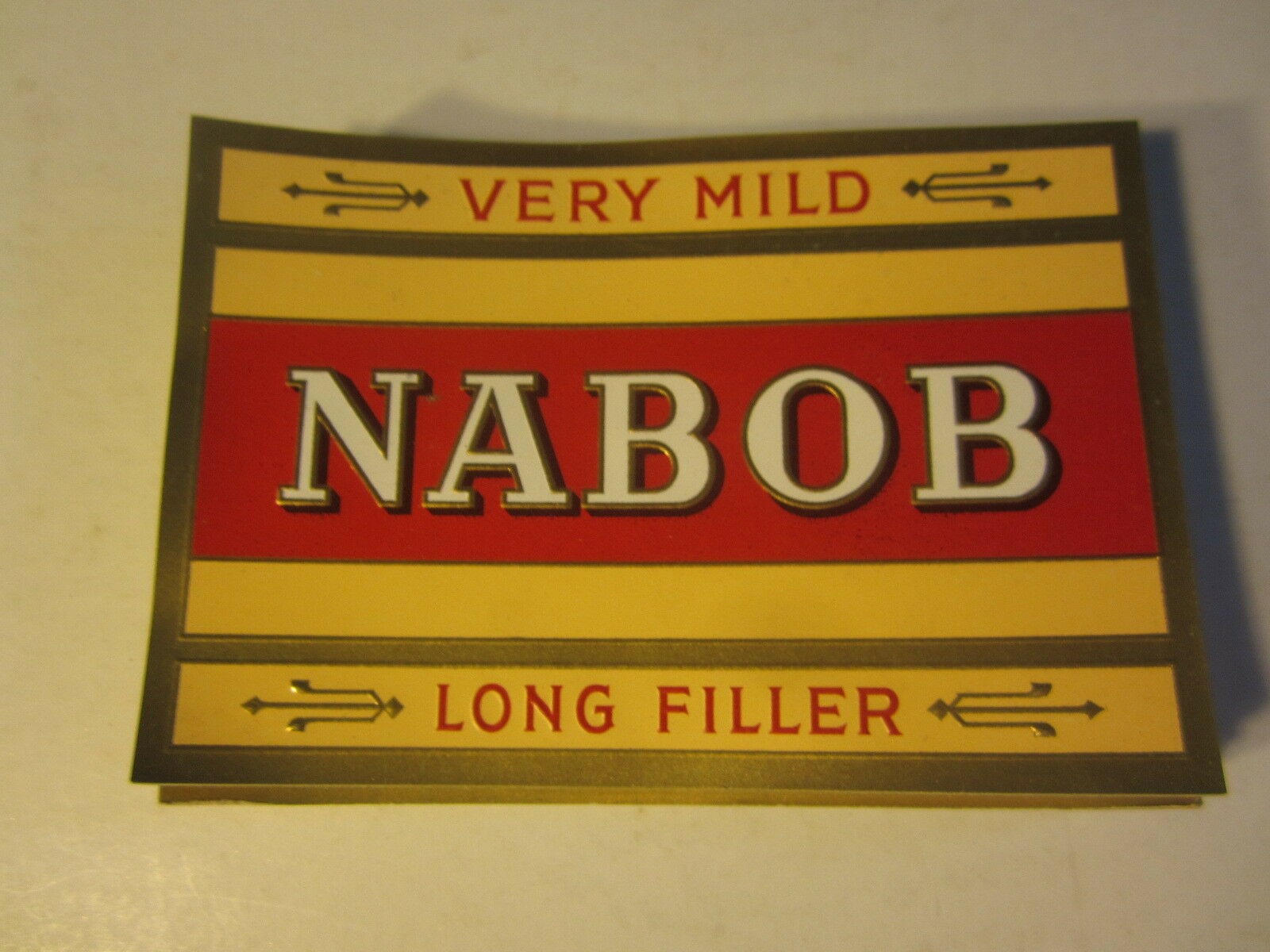  Lot of 100  Old Antique - NABOB - CIGAR LABELS 