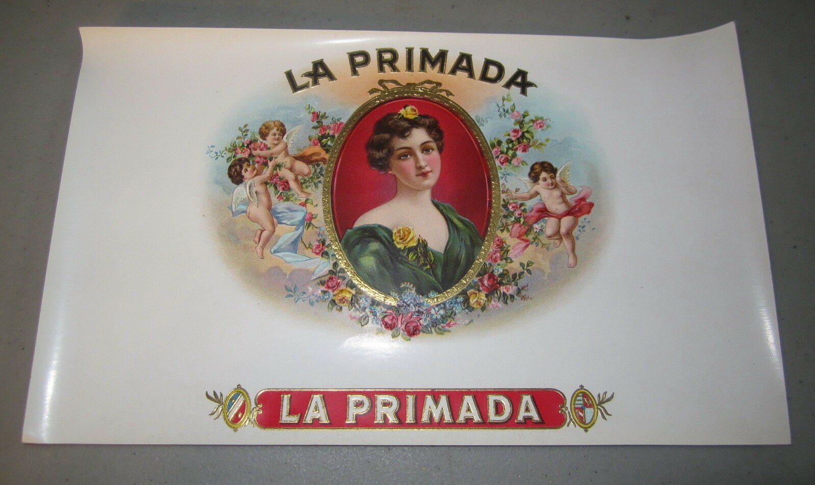  Old - LA PRIMADA - Inner - Cigar LABEL - Lady ...