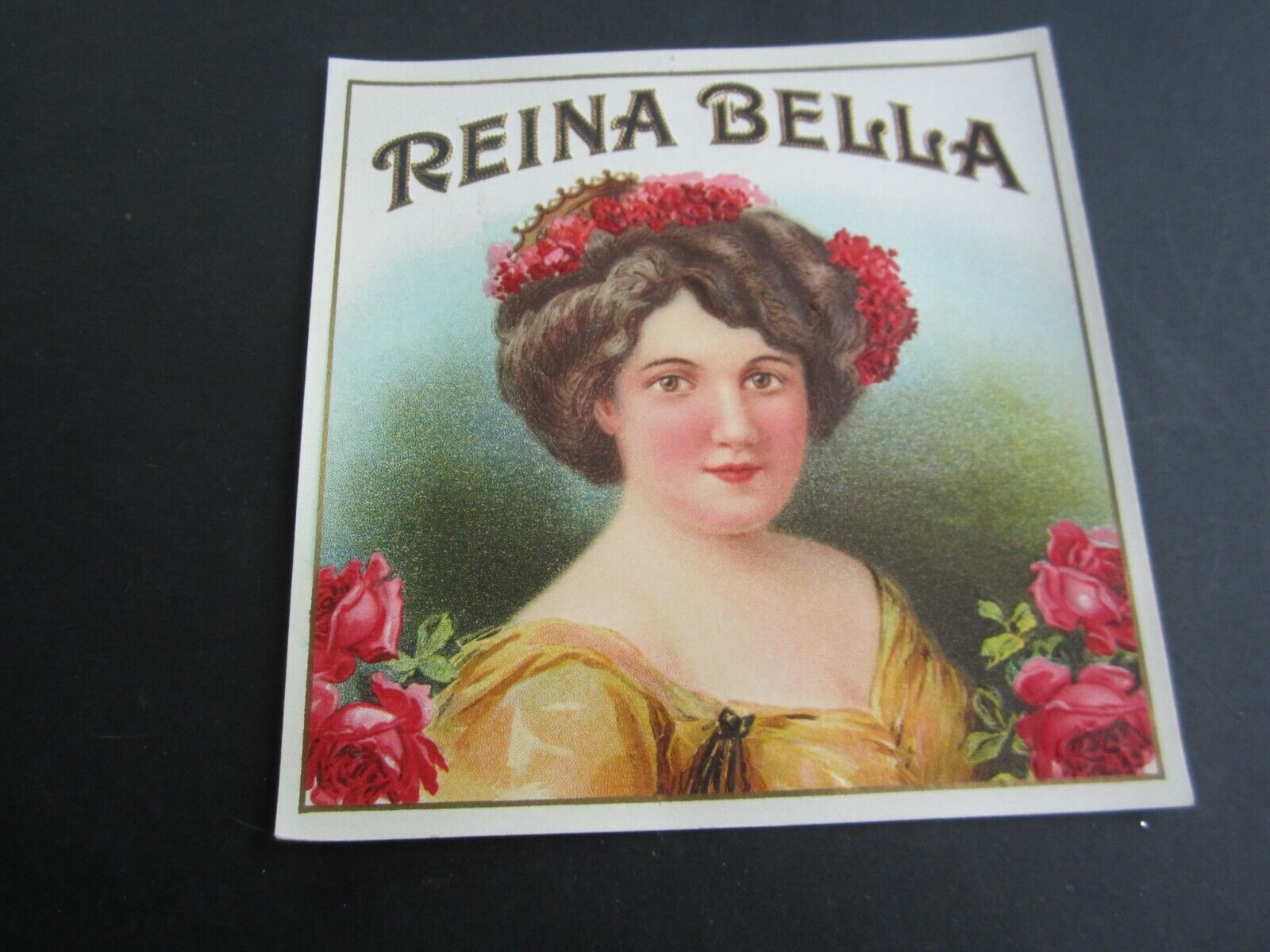 Original Old Antique - REINA BELLA - Outer CIGA...