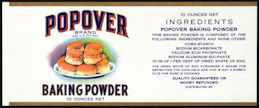 #ZLCA209 - Old Popover Baking Powder Canister L...