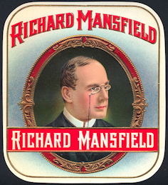 #ZLSC097 - Rare Richard Mansfield Cigar Label -...