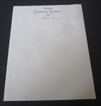 Old 1889 - MONTANA CONSTITUTIONAL CONVENTION - Letterhead Document - Unused