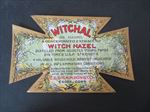 Old Vintage 1930's - WITCHAL - Witch Hazel - LABEL - E.E. Dickinson - Essex CONN