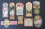 Lot of 10 Old Vintage 1910's - J.B. Lynas & Son - Health & Beauty LABELS