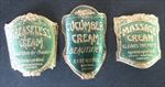 Lot of 3 Old Vintage 1920's - Rosemonde - Beauty CREAM LABELS - Paris - Chicago