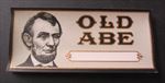 Lot of 5 Old Vintage - OLD ABE - LINCOLN - CIGAR Box LABELS - END