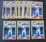 Lot of 25 - 1987 - MIKE SCHMIDT - TOPPS #430 - Baseball Cards - Phila. Phillies