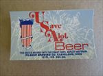 Lot of 100  Old Vintage - U SAVE ALOT BEER Labels - U.S.A. Cleveland OH.
