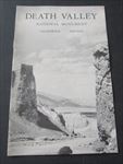 Old Vintage 1957 - DEATH VALLEY National Monument - CA. / NV. Travel Booklet