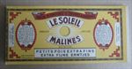  Lot of 100 Old 1930's - Le Soleil SUN - Can LABELS - Peas - Yellow/Red