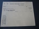 Old Vintage - BOSTON & ALTA COPPER Co. - Voucher / Check Document CORBIN MONTANA