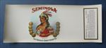 Lot of 10  Old Antique SEMINOLA - Indian - CIGAR Can LABELS 
