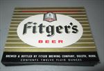  Lot of 100 Old 1940's - FITGERS BEER Bottle LABELS - Duluth MINN. 