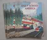Lot of 10 Old Vintage 1950's RAILS ACROSS AMERICA - Railroad / Train COMIC BOOKS