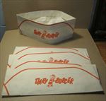 Lot of 5 Old Vintage 1960's - DARI BURGER - Drive-in / Diner - PAPER HATS 