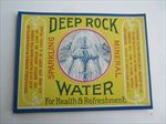  Lot of 25 Old Vintage c.1910's - DEEP ROCK - Sparkling WATER - LABELS