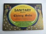  Lot of 50 Old Vintage - Sanitary CHERRY SODA LABELS - Peacock - IND. 