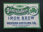  Lot of 50 Old Vintage c.1910's INNISFALLEN Iron Brew LABELS - Ireland