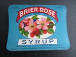  Lot of 50 Old Vintage 1930's Brier Rose - SYRUP LABELS - St Albans VT.