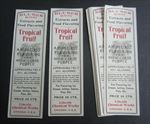  Lot of 25 Old Vintage 1910's - TROPICAL FRUIT - Flavoring - LABELS