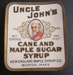  Lot of 25 Old Vintage 1920's - UNCLE JOHN'S - Maple Syrup LABELS 