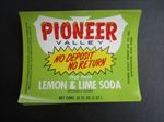  Lot of 100 Old Vintage - PIONEER VALLEY - Lemon & Lime - SODA LABELS