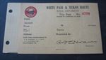 Old Vintage - WHITE PASS & YUKON ROUTE - TRIP PASS - Rail Division - TRAIN